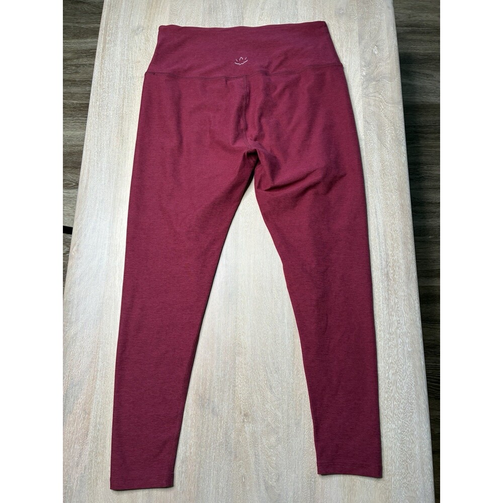 Beyond Yoga Spacedye Mid-Rise Legging in Sangria Heather Size XL - Picture 8 of 8